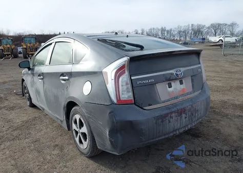 2013 Toyota Prius Two from USA, damaged, VIN JTDKN3DU2D5553749